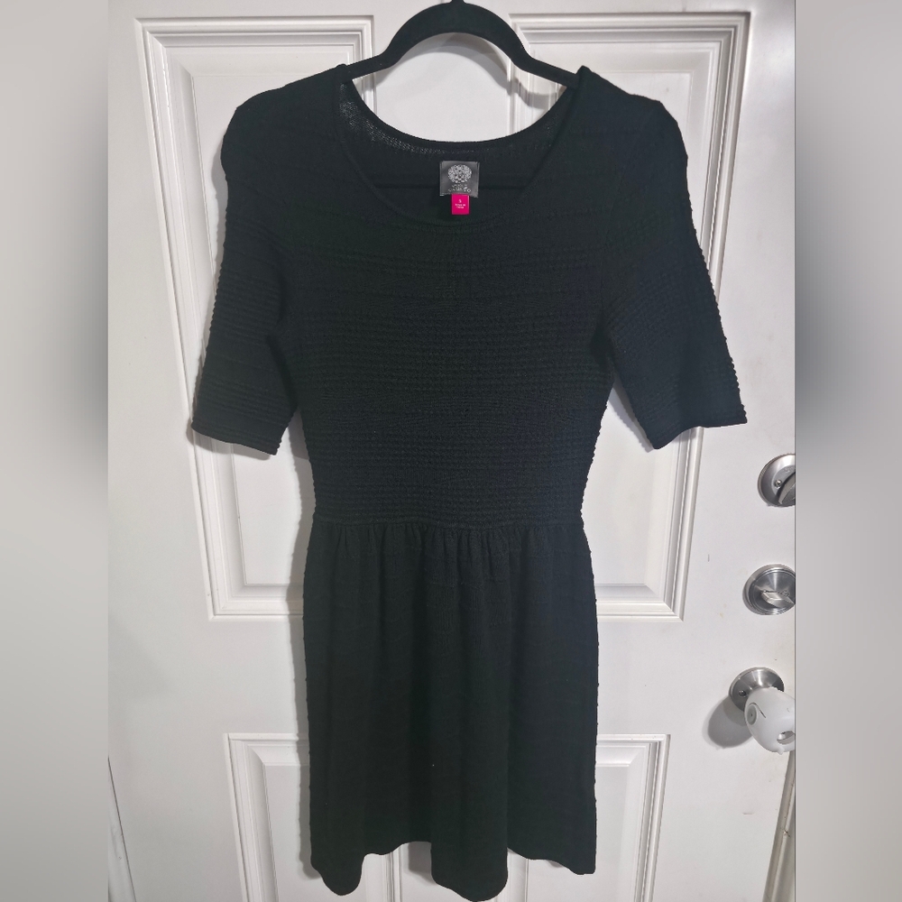 Vince Camuto Black Stretch Dress Size Small